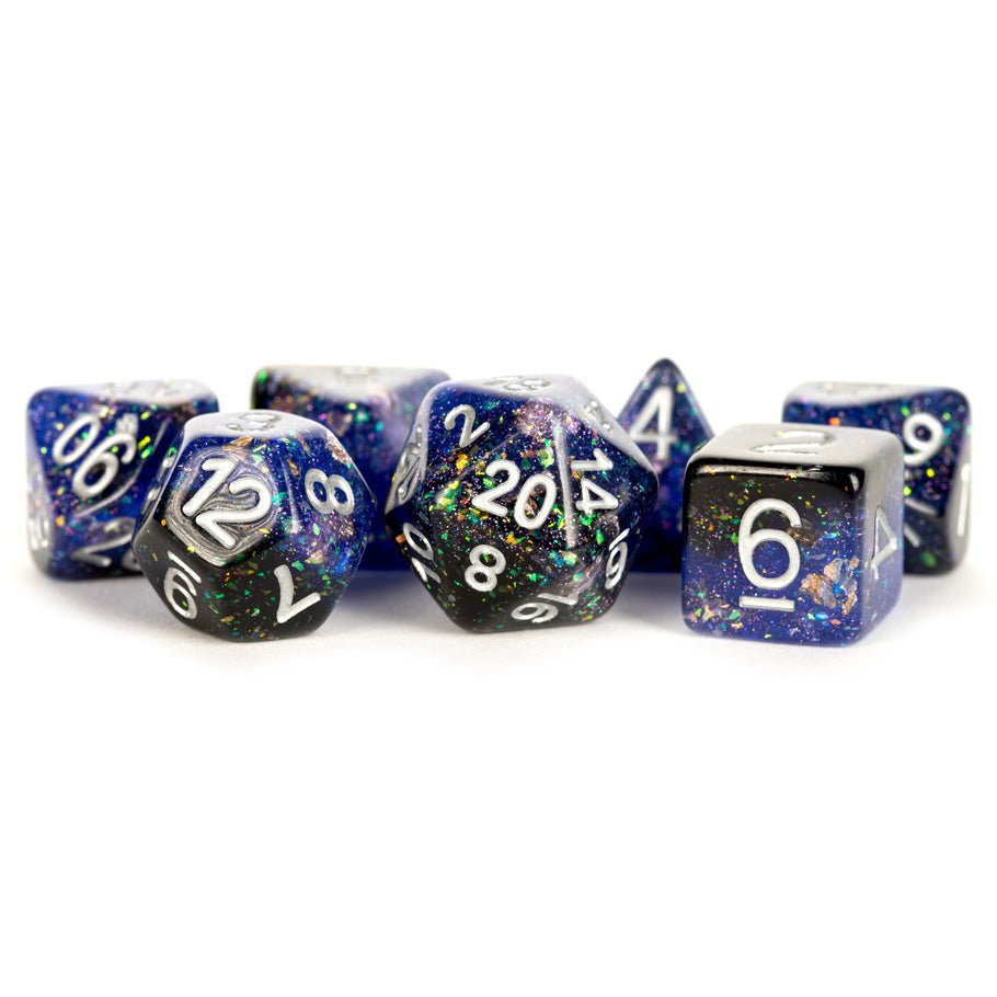 7-Set Eternal Blue and Black with White