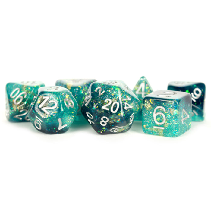 7-Set Eternal Teal and Black with White