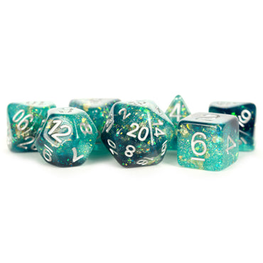7-Set Eternal Teal and Black with White