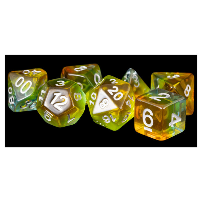 7-Set Aurora Yellow with White