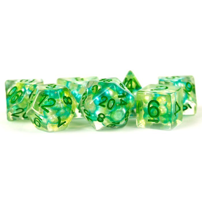 7-Set Pearl Sea Foam with Green