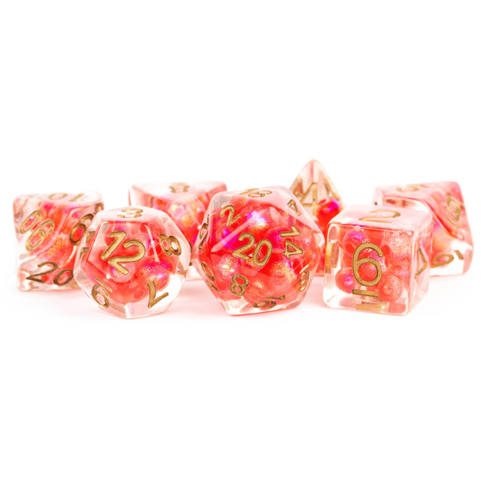7-Set Pearl Red with Copper Numbers