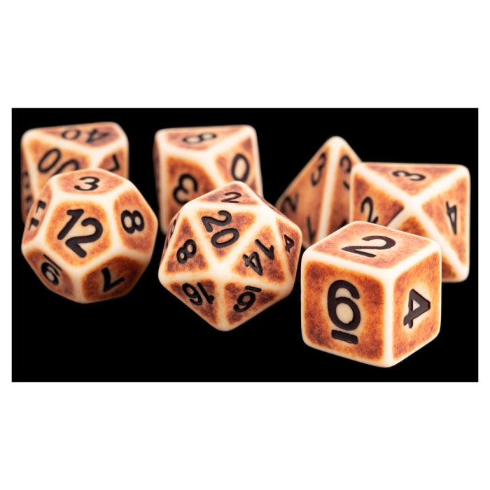 7-Set Ancient Brown with Black