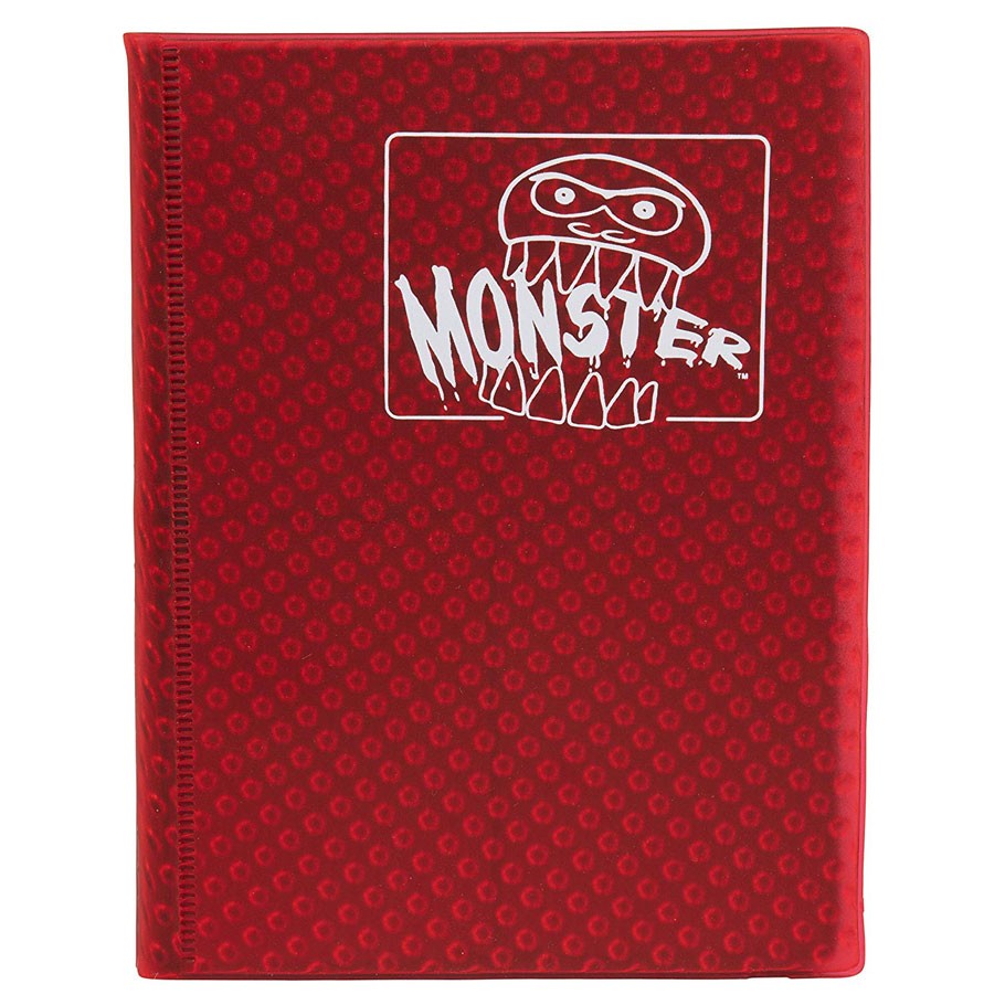 Monster: Holo Red 4 Pocket