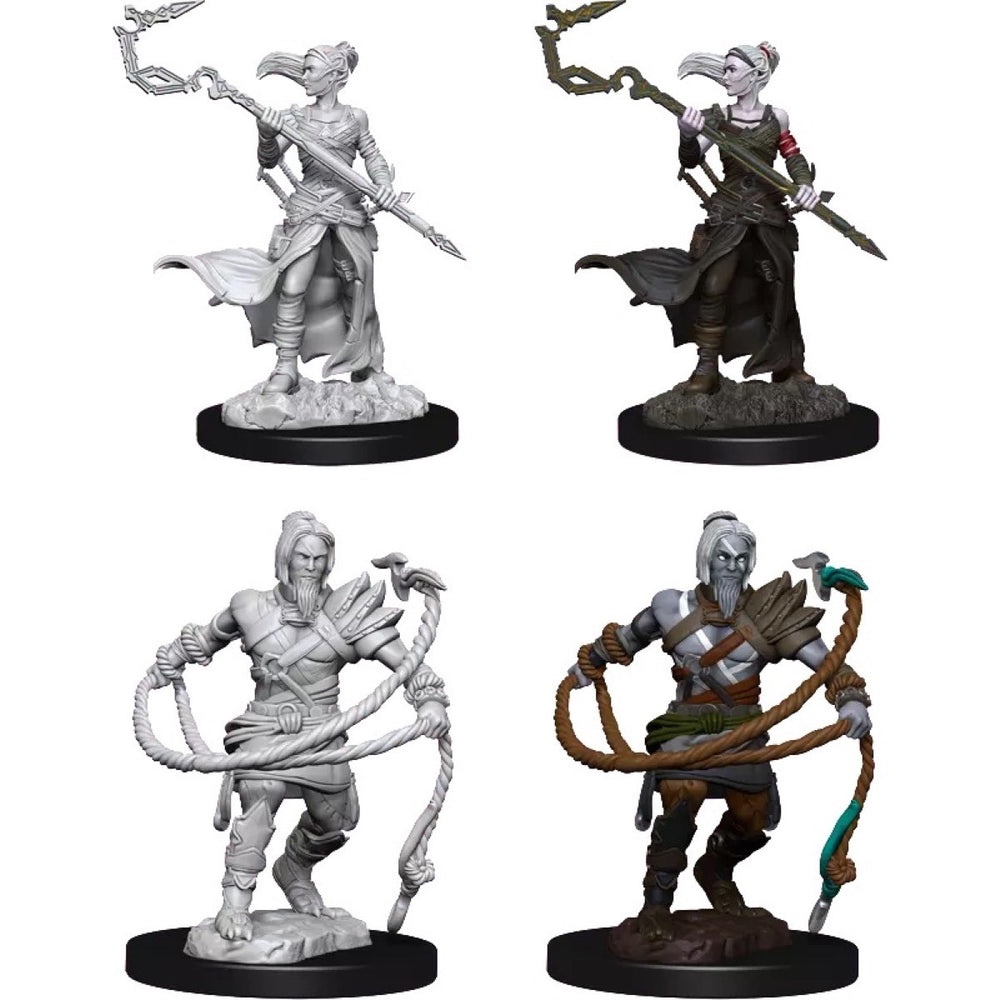 Magic The Gathering Unpainted Mini Stoneforge Mystic & Kor Hookmaster