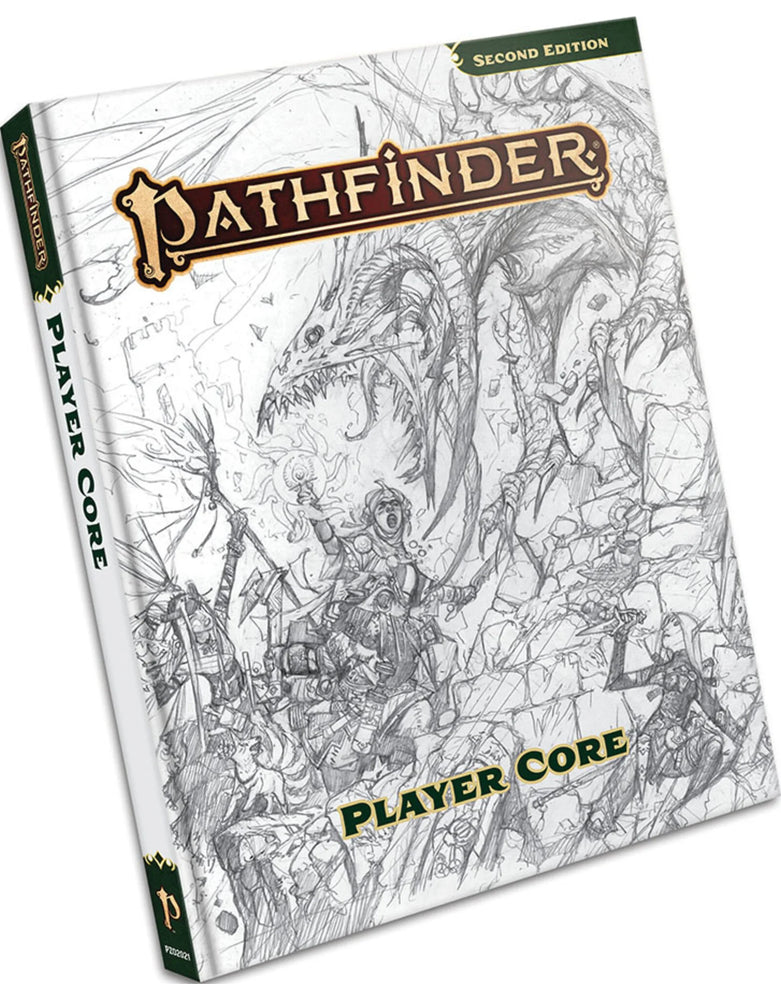 Pathfinder RPG: Player Core Rulebook Hardcover (Sketch Cover Edition) (P2)