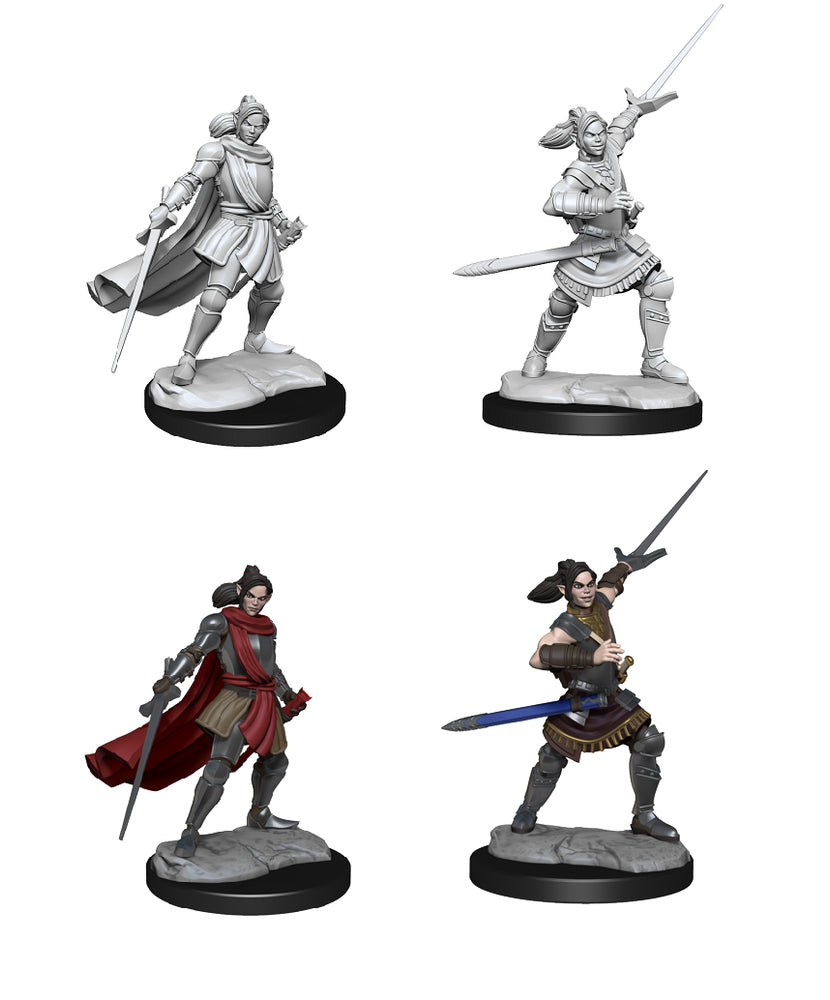 Critical Role - Unpainted Miniatures - Half-Elf Paladin Xhorhas