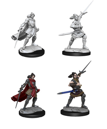 Critical Role - Unpainted Miniatures - Half-Elf Paladin Xhorhas