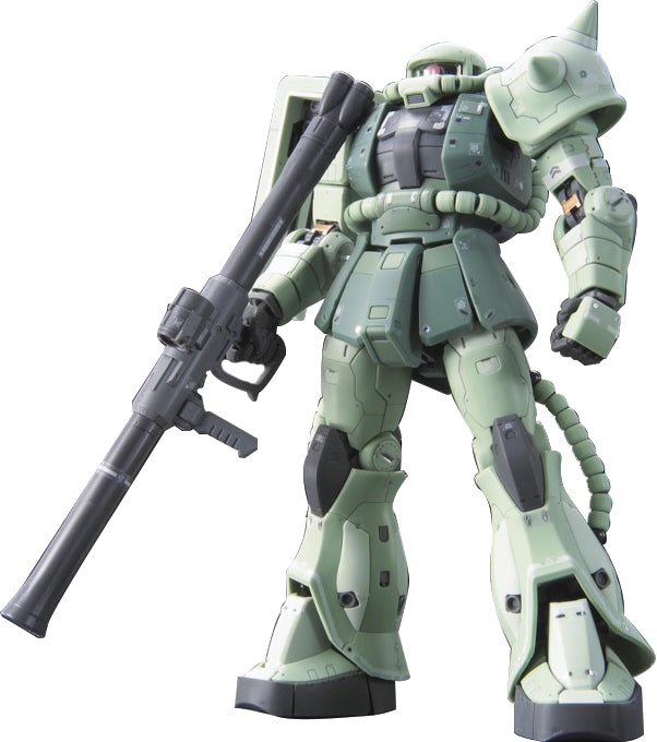 GUNPLA: REAL GRADE - #4 MS-06 ZAKU II GREEN