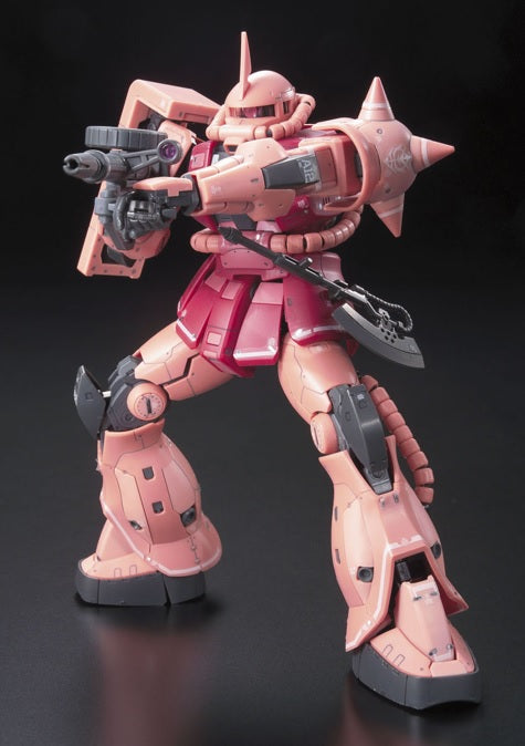 GUNPLA: REAL GRADE 1/144 - MOBILE SUIT GUNDAM, #2 MS-06S CHAR`S ZAKU II