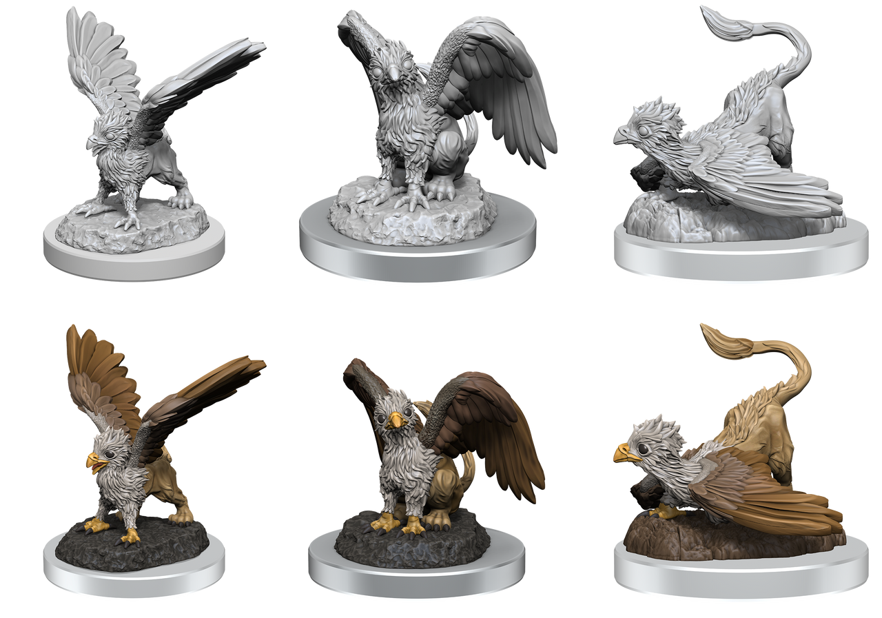 D&D Nolzur's Marvelous Miniatures Griffon Hatchlings