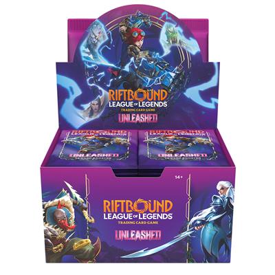 Riftbound: League of Legends Unleashed Booster Display