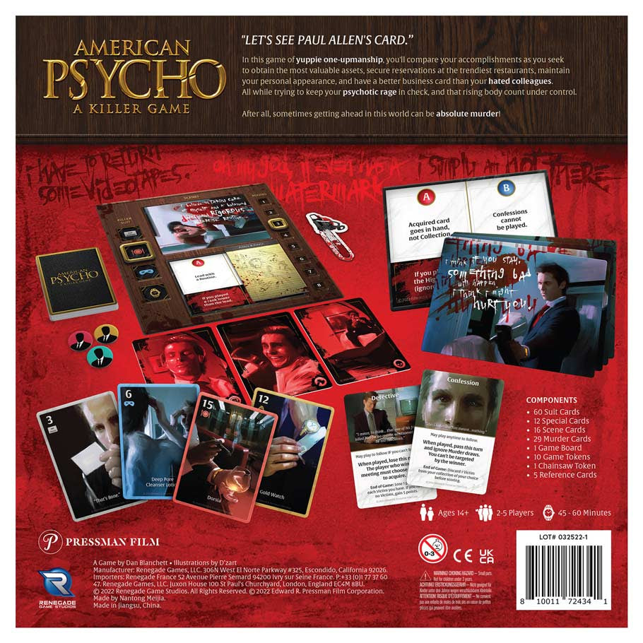 American Psycho: A Killer Game