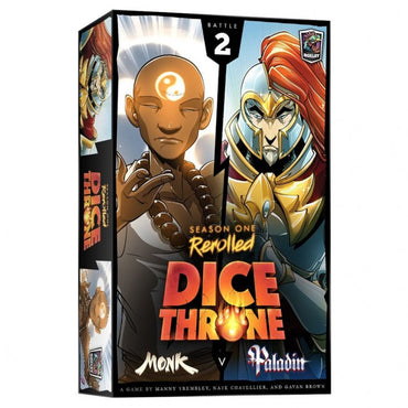 Dice Throne: Season 1 ReRolled Monk vs Paladin