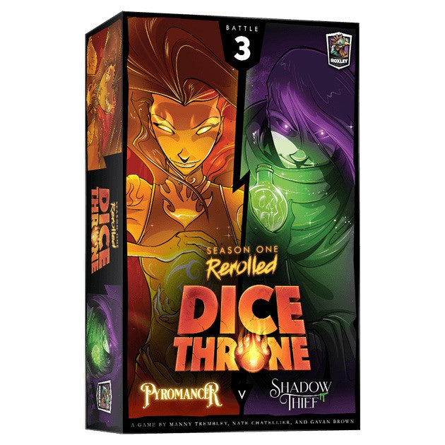 Dice Throne: Season 1 ReRolled Pyroman v Shadow Thief