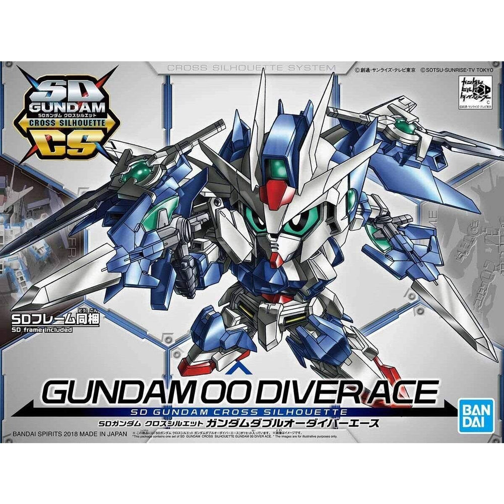Gunpla: Super Deformed Cross Silhouette - #06 Gundam 00 Diver Ace