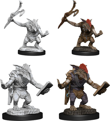 Magic the Gathering Unpainted Miniatures: Goblin Guide and Goblin Bushwhacker
