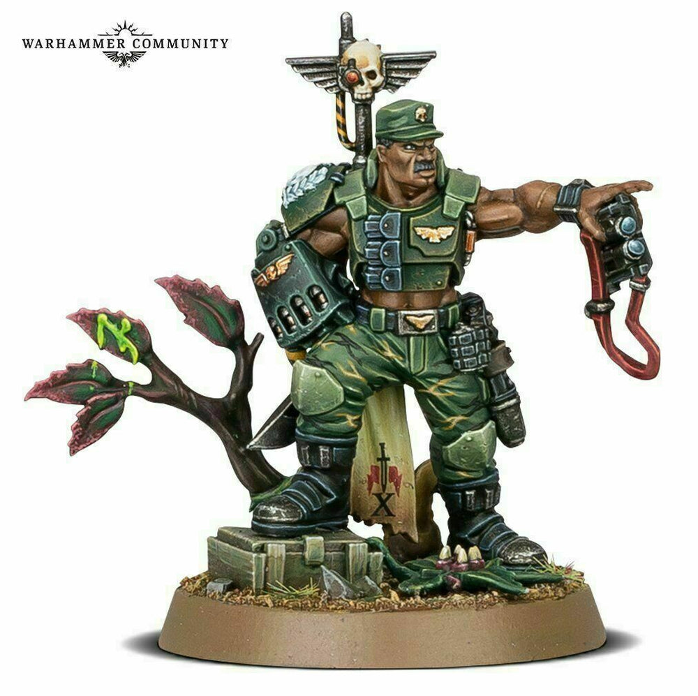 Citadel Warhammer 40K Catachan Colonel Store Anniversary Model