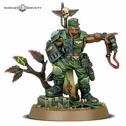 Citadel Warhammer 40K Catachan Colonel Store Anniversary Model
