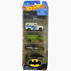 HOT WHEELS O/S 5PK BATMAN
