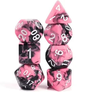Watermelon Cream RPG Dice Set