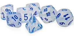 7-Set Mega Hedrals: Borealis Icicle with light blue Luminary