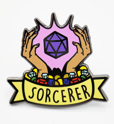 BANNER CLASS PIN - SORCERER