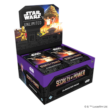 Star Wars: Unlimited - Secrets of Power booster box