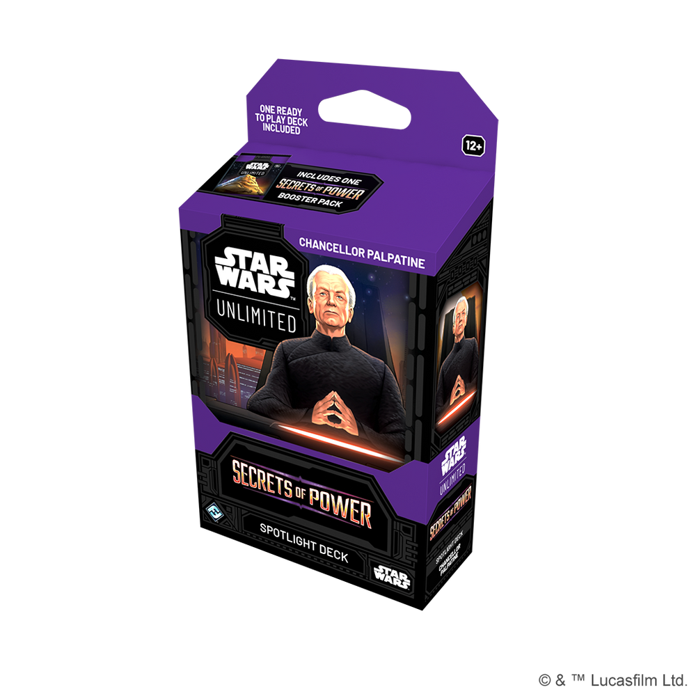 Star Wars: Unlimited - Secrets of Power: Spotlight Deck - Chancellor Palpatine