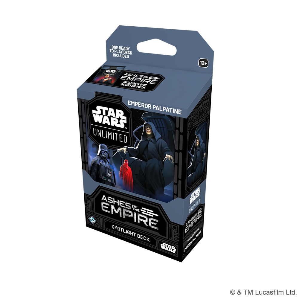 Star Wars: Unlimited - Ashes of the Empire: Spotlight Deck (Emperor Palpatine)