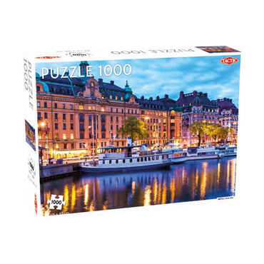 Puzzle: Stockholm Old Town Pier 1000 Piece