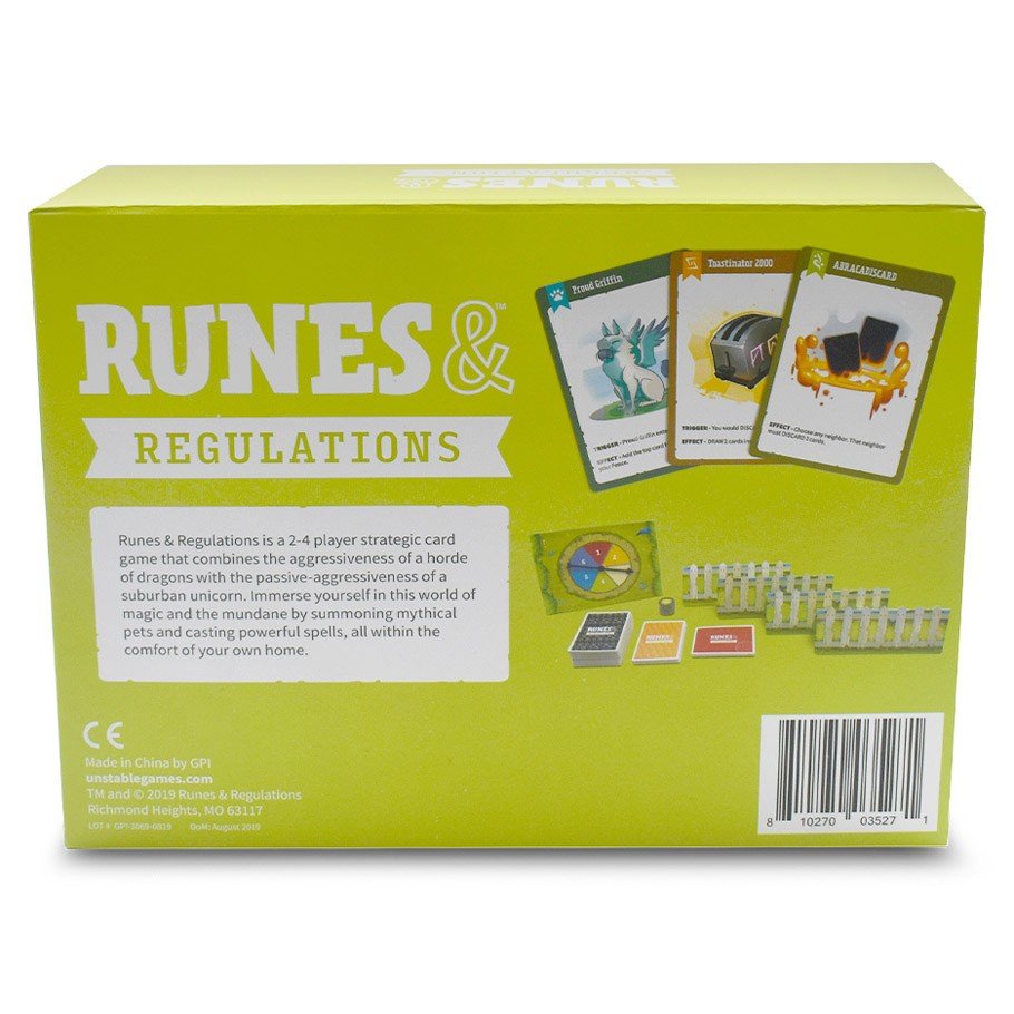 Runes & Regulations