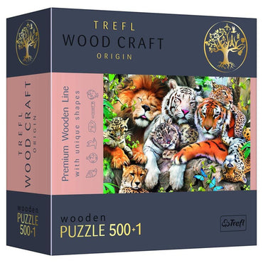 Puzzle: Woodcraft: Wild Cats in the Jungle 501 Piece