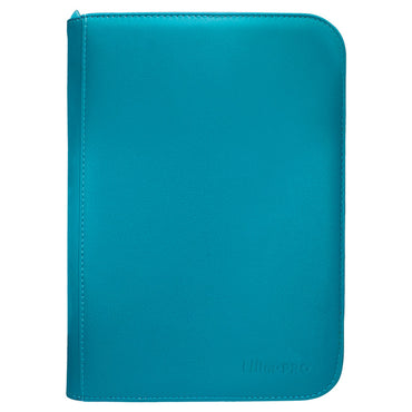 4-Pocket: PRO: Zippered: Vivid: Teal