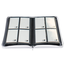 4 Pocket: PRO: Zippered: Vivid: White