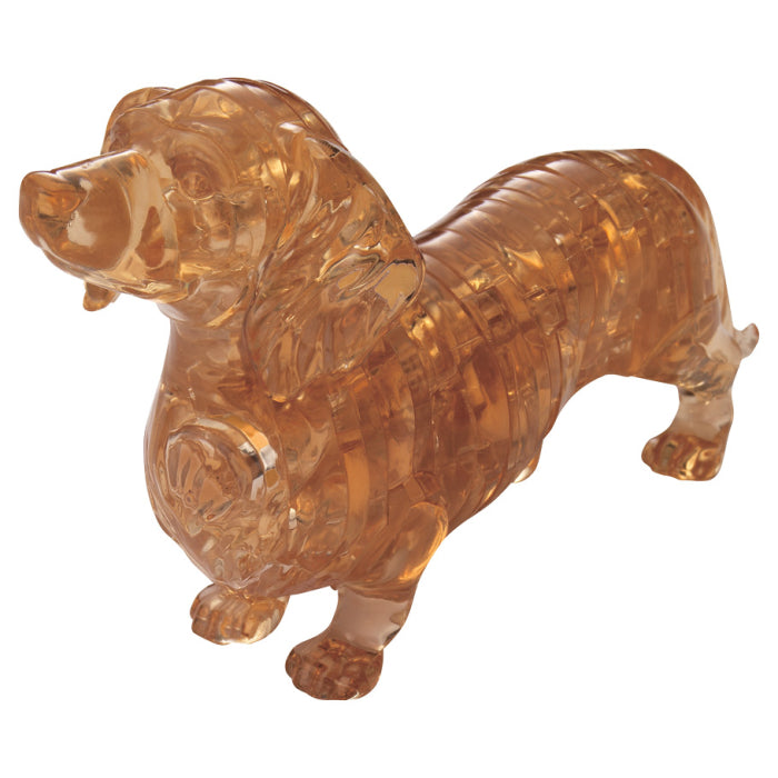 3D Crystal: Dachshund