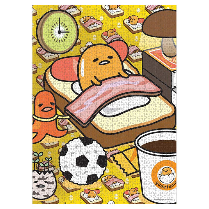 Puzzle: Gudetama "Work from Bed" 1000 piece