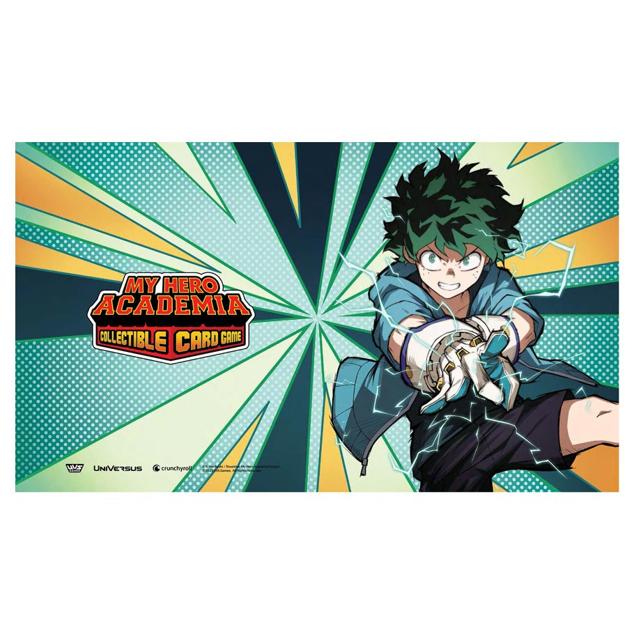 My Hero Academia CCG: Jet Burn: Midoriya Playmat