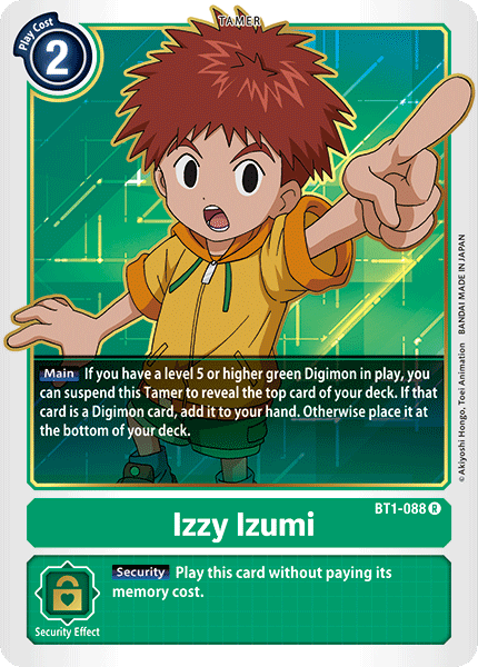 Izzy Izumi [BT1-088] [Release Special Booster Ver.1.0]
