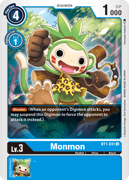 Monmon [BT1-031] [Release Special Booster Ver.1.0]