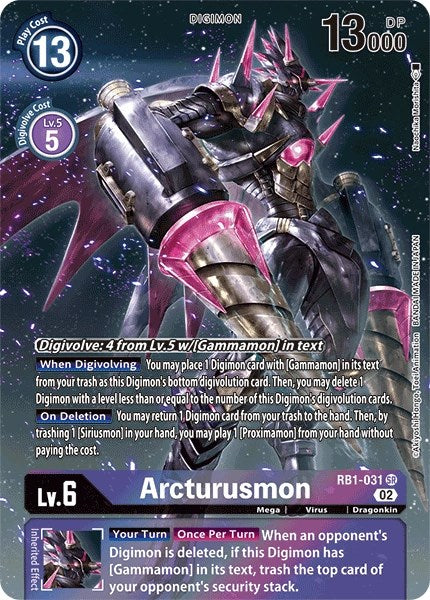 Arcturusmon (Textured Alternate Art) [Resurgence Booster]