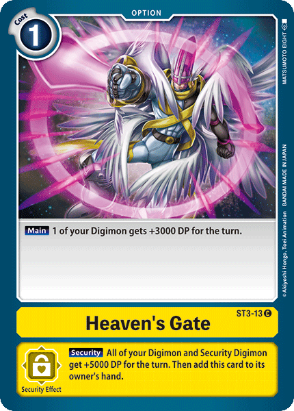 Heaven's Gate [ST3-13] [Starter Deck: Heaven's Yellow]