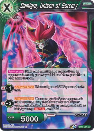 Demigra, Unison of Sorcery (BT10-064) [Rise of the Unison Warrior 2nd Edition]