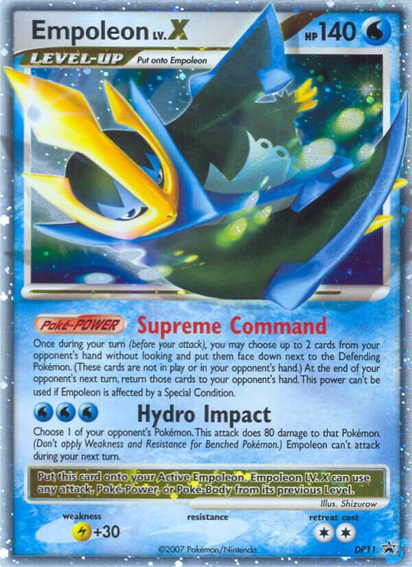 Empoleon LV.X (DP11) [Diamond & Pearl: Black Star Promos]