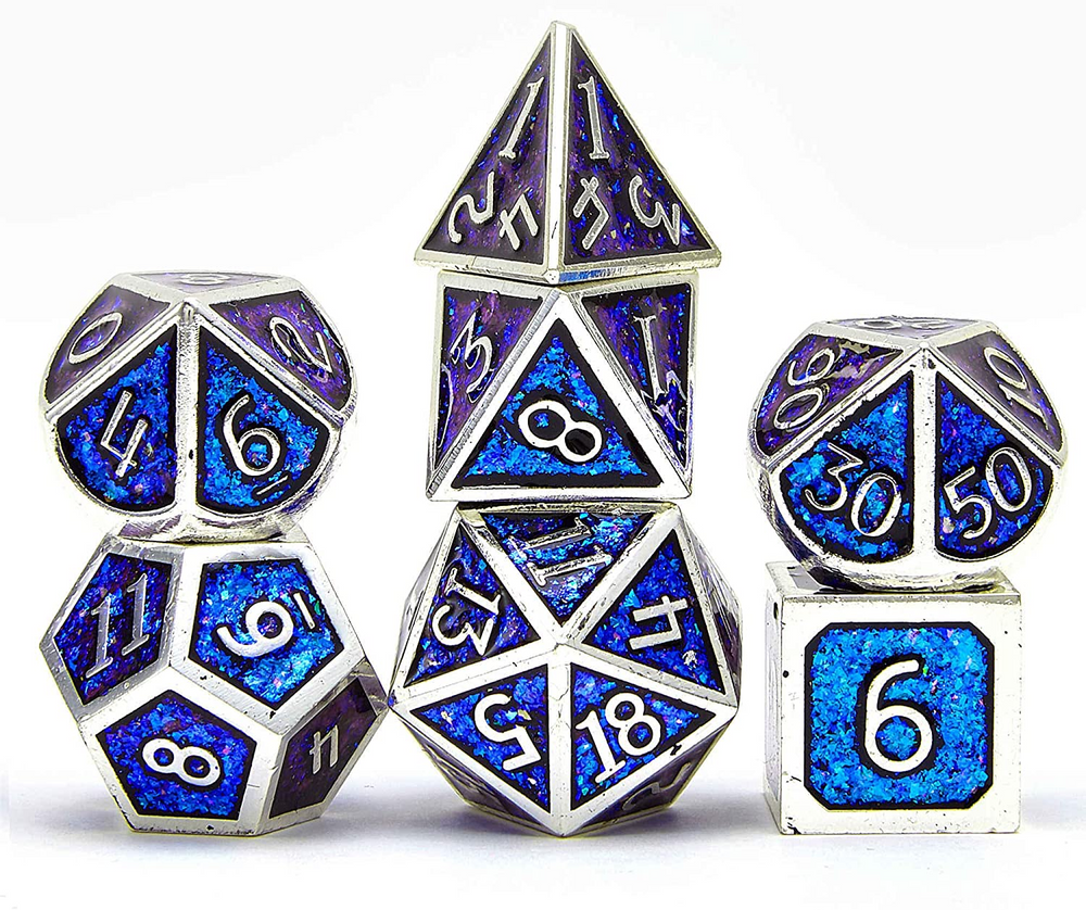 Shimmer Blue/Silver