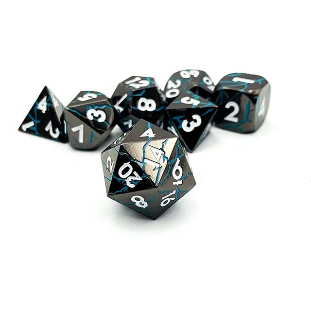 Cracked Iron / Blue / White