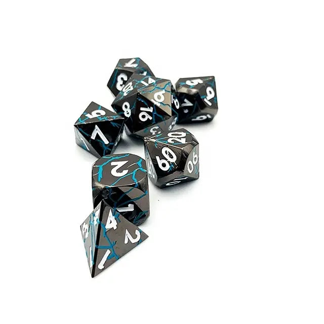 Cracked Iron / Blue / White