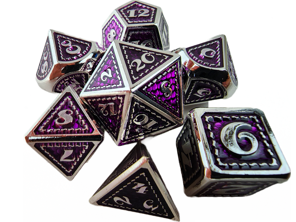 Scaled Purple/Silver