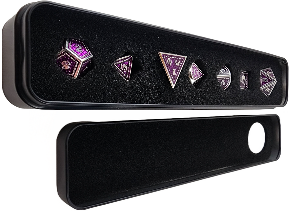 Scaled Purple/Silver