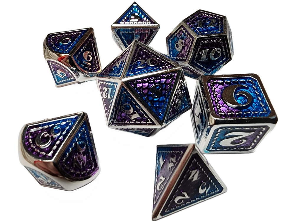Scaled Purple/Blue/Silver